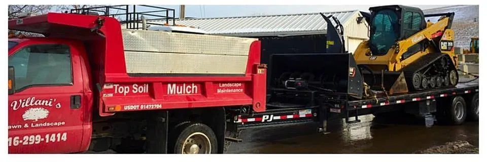 Custom residential landscaping in Niagara Falls, NY by Villani's Lawn & Landscape