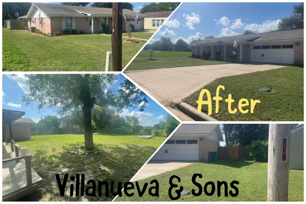 Custom landscaping services near you in Beeville, TX by Villanueva & Sons