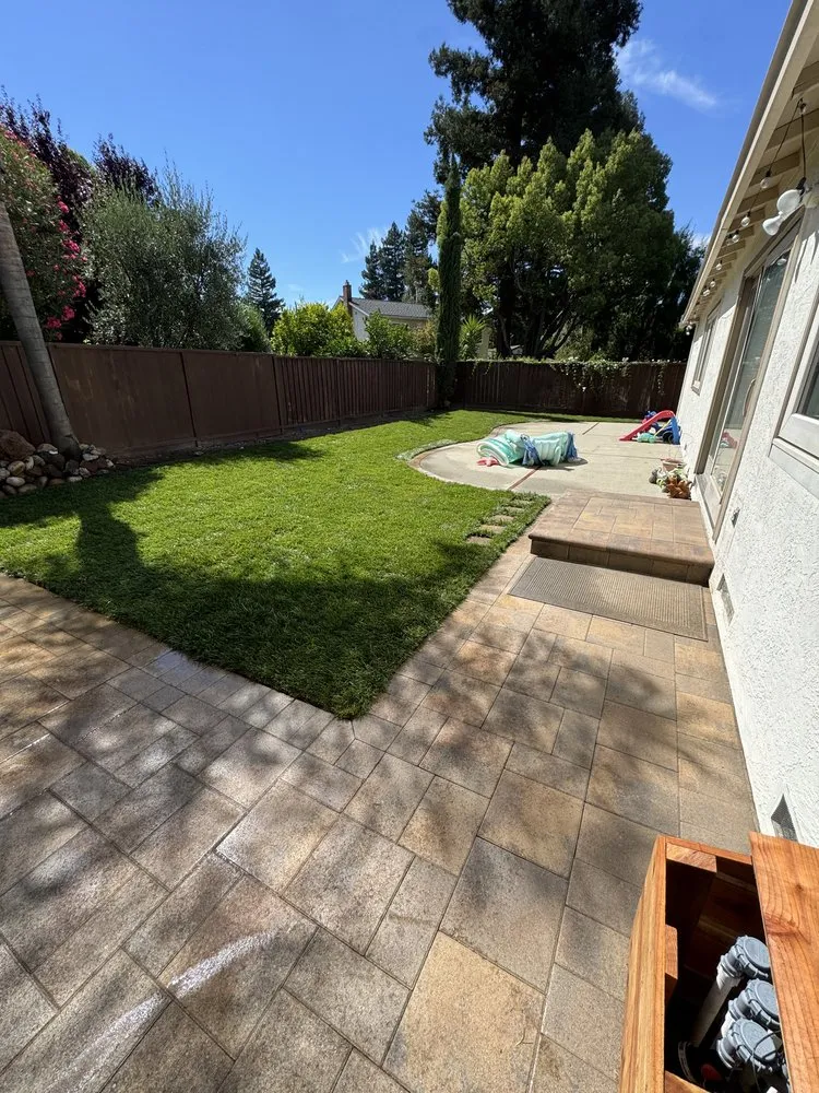 Top-rated landscape design with custom design in Tracy, CA by Villanueva Landscaping