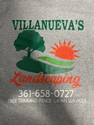 Villanueva's Landscaping Logo
