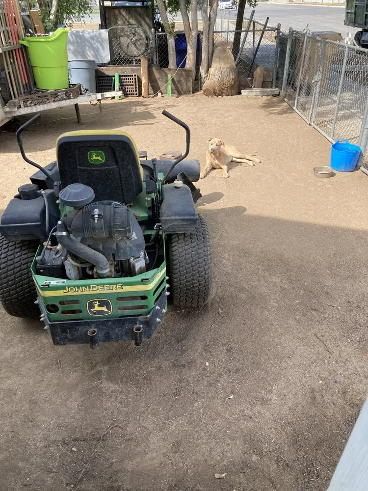 Expert lawn mowing service for year-round maintenance in Bakersfield, CA by Villa's Gardening