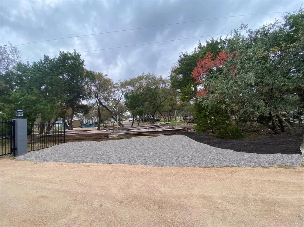 Custom garden landscaping for homes in Pflugerville, TX by Villa’s Landscape