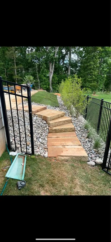 Affordable yard cleanup service for homes in Mount Holly, NC by Villa's Premier Landscaping