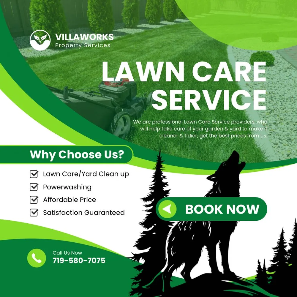 Expert lawn mowing service experts serving Georgetown, CO - Villaworks Property Services