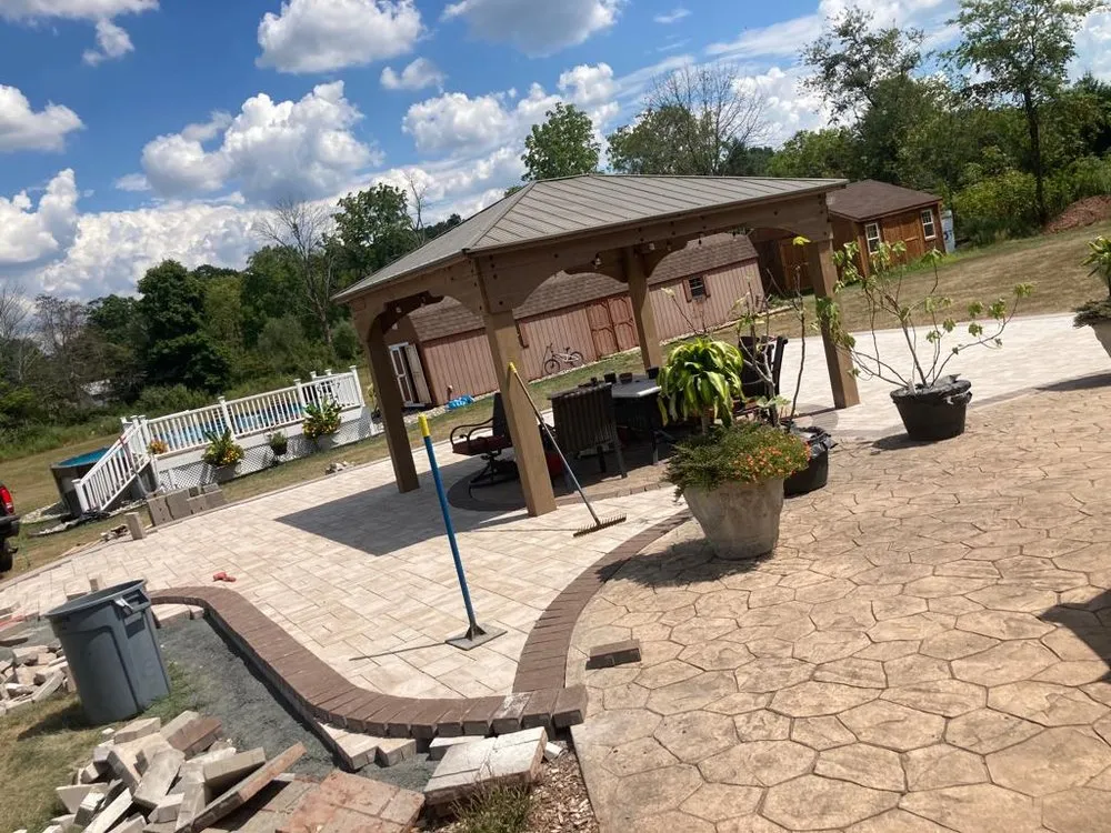 Custom residential landscaping for outdoor upgrades in Flemington, NJ by Villeda Hardscaping