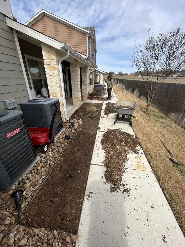 Affordable lawn care service for beautiful yards in San Antonio, TX by Villeda tree and landscaping