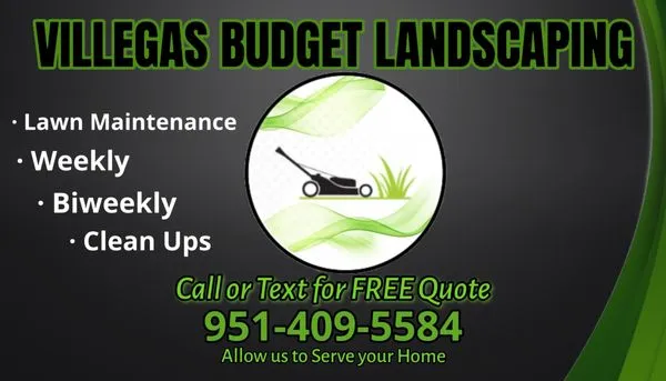 Villegas Budget Landscaping Logo