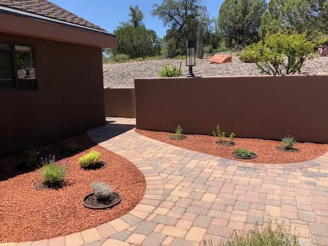 Trusted residential landscaping in Sedona, AZ by Villegas Landscape