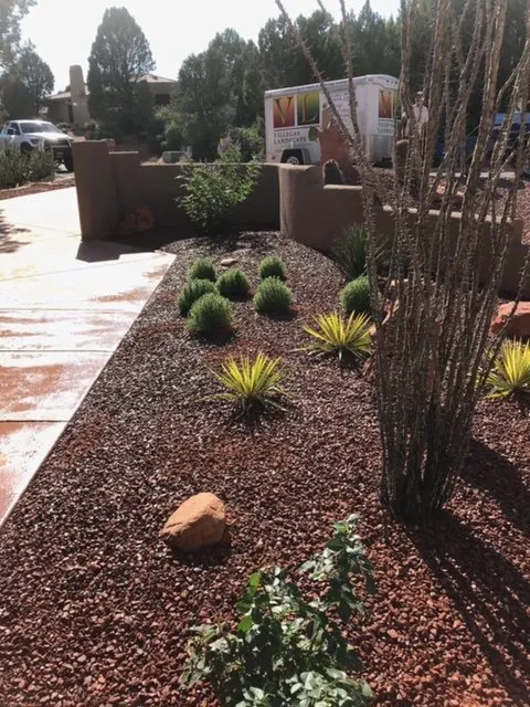 Reliable landscape installation in Sedona, AZ by Villegas Landscape