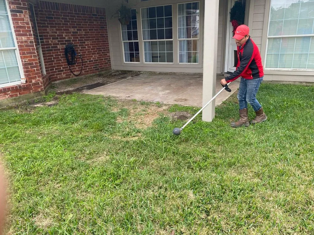 Professional landscape design in Houston, TX by Villegas Landscaping and Concrete