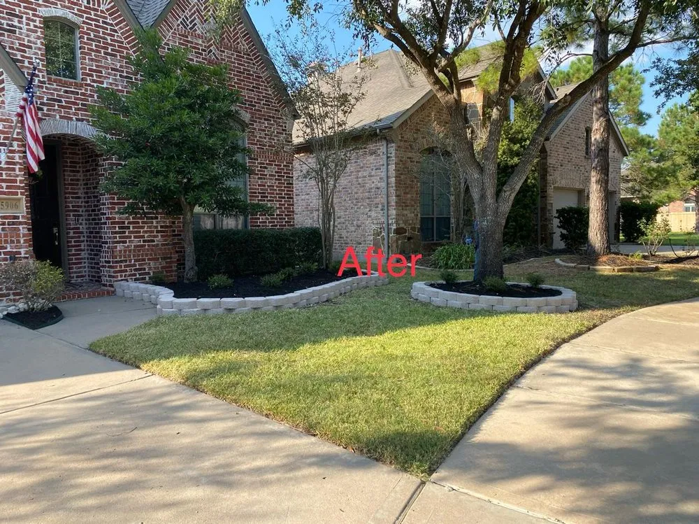 Local yard cleanup service experts serving Houston, TX - Villegas Landscaping and Concrete