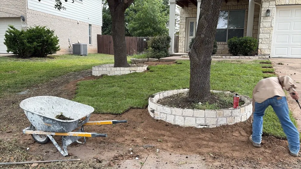 Trusted lawn mowing service near you across Kyle, TX - Villegas Masonry & More