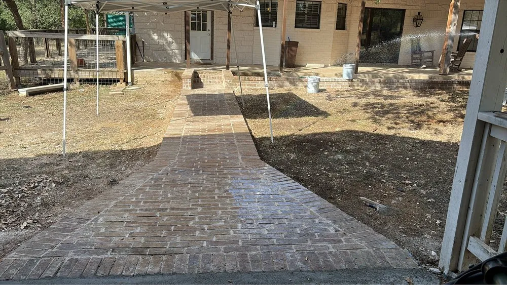 Trusted outdoor landscaping in Kyle, TX by Villegas Masonry & More