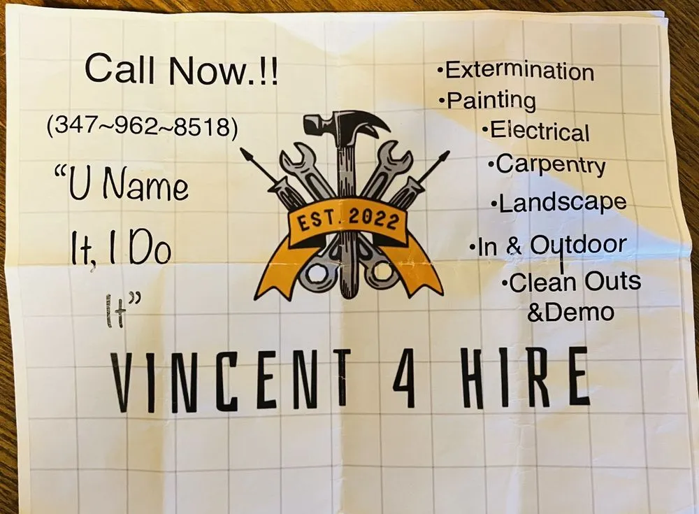 Local outdoor landscaping in Staten Island, NY by Vincent-4-Hire