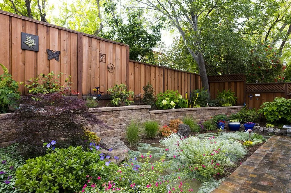 Custom landscape installation in Martinez, CA by Vince's Landscaping