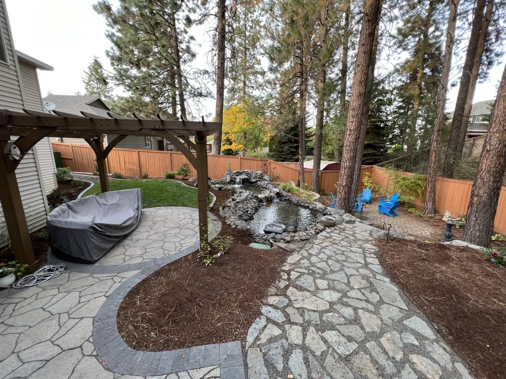 Affordable landscape installation in Spokane, WA - Vine and Branches