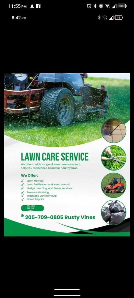 Top-rated lawn mowing service experts serving Bessemer, AL - Vines Lawn Care Services and More