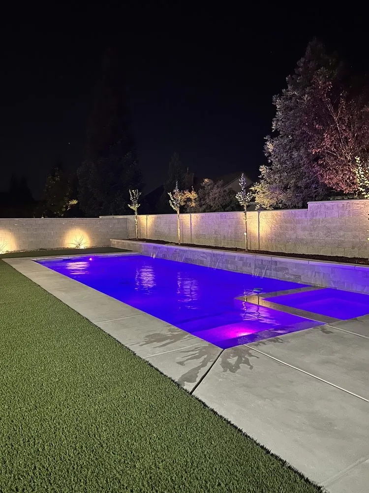 Top-rated outdoor landscaping for beautiful yards in Clovis, CA by Vineyard Pools