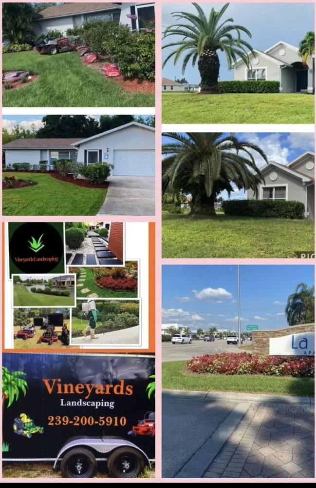 Local garden landscaping for residential properties across Naples, FL - Vineyards Landscaping