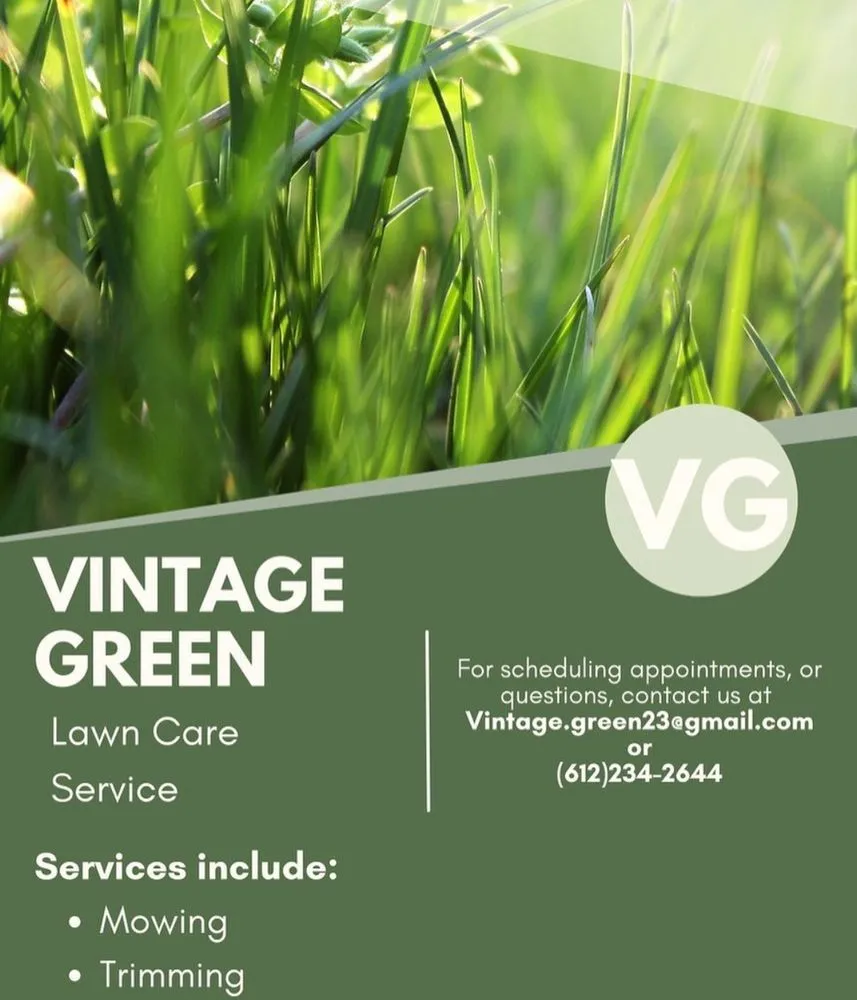 Top-rated lawn mowing service for residential properties across Minneapolis, MN - Vintage Green