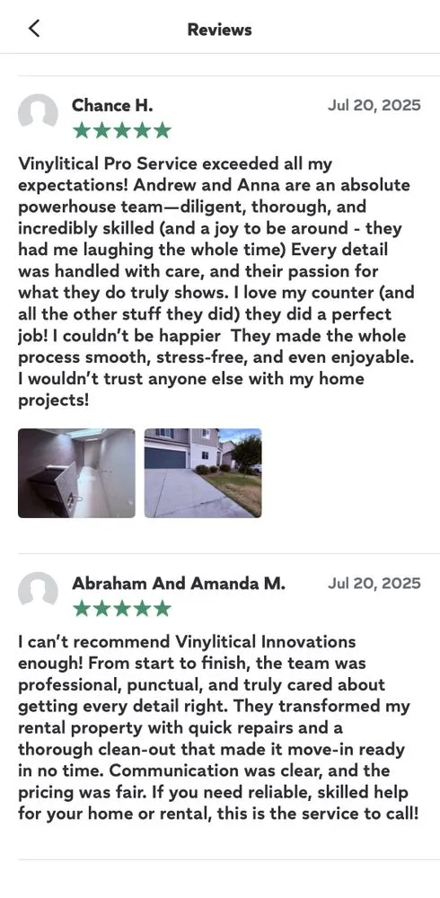 Local yard cleanup service in Colorado Springs, CO - Vinylitical Pro Services