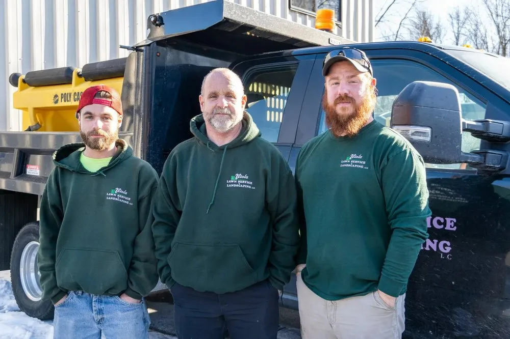 Custom landscape design in Cromwell, CT by Viola Lawn Service & Landscaping