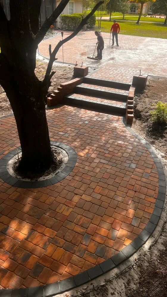 Custom yard cleanup service for outdoor upgrades across Orlando, FL - VIP Brick Paver