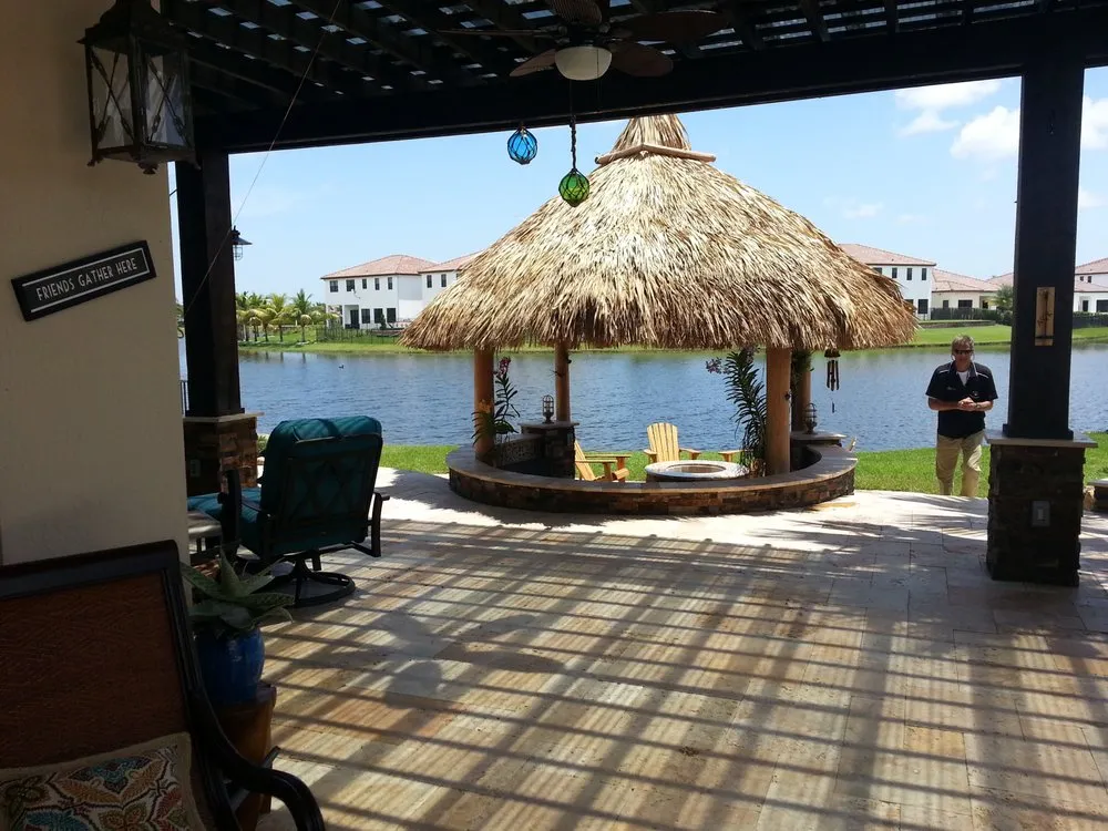 Custom yard maintenance with custom design across Plantation, FL - VIP Construction Services