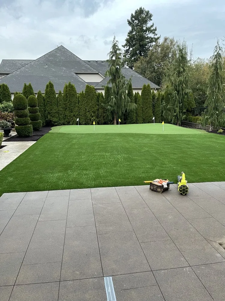 Professional yard maintenance in Portland, OR by VIP Green Landscaping