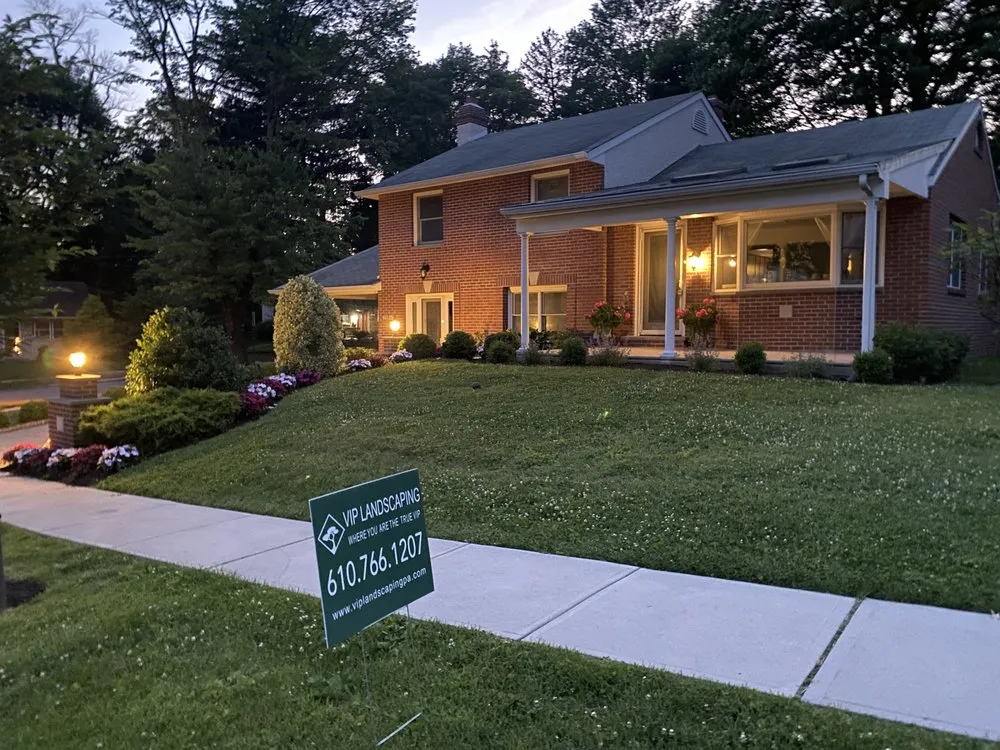 Reliable lawn care service for beautiful yards in Havertown, PA by VIP Landscaping