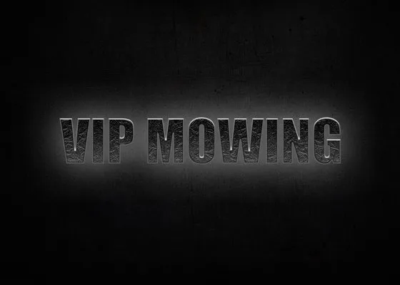 VIP Mowing Logo