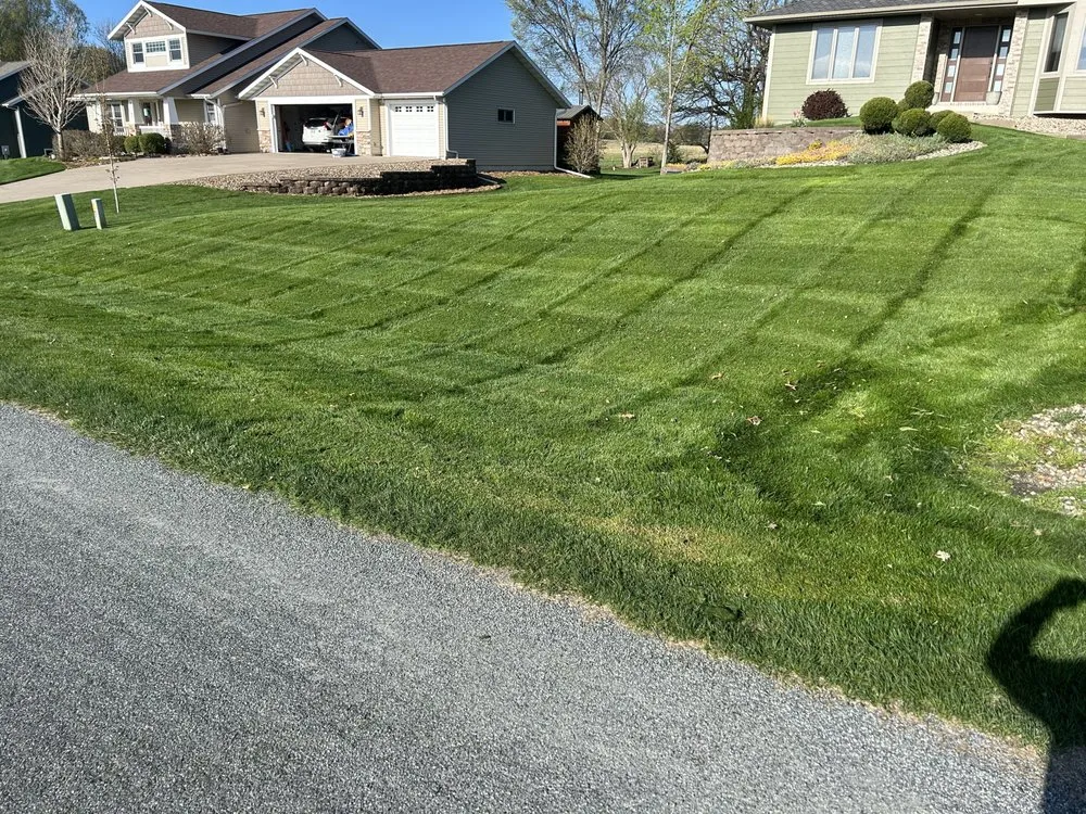Professional lawn care service for year-round maintenance in Onalaska, WI by VIP Outdoor Services