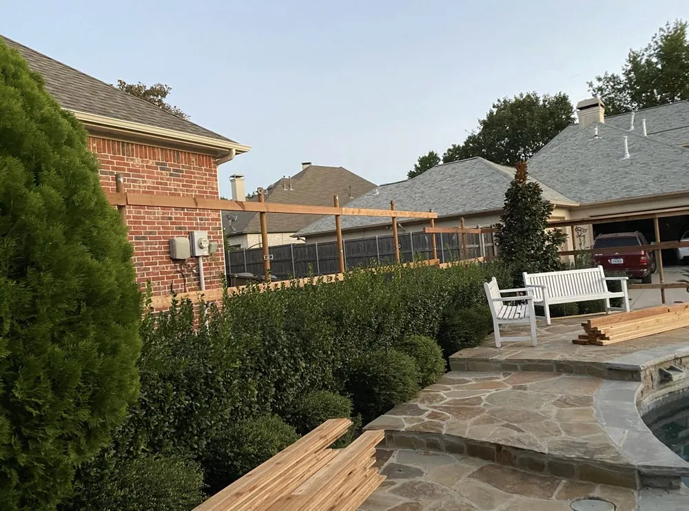 Affordable garden landscaping for outdoor upgrades in Wylie, TX by Viper Land Design