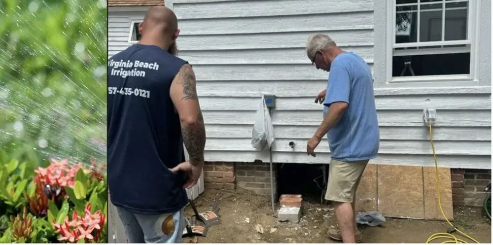 Custom residential landscaping for beautiful yards in Virginia Beach, VA by Virginia Beach Irrigation