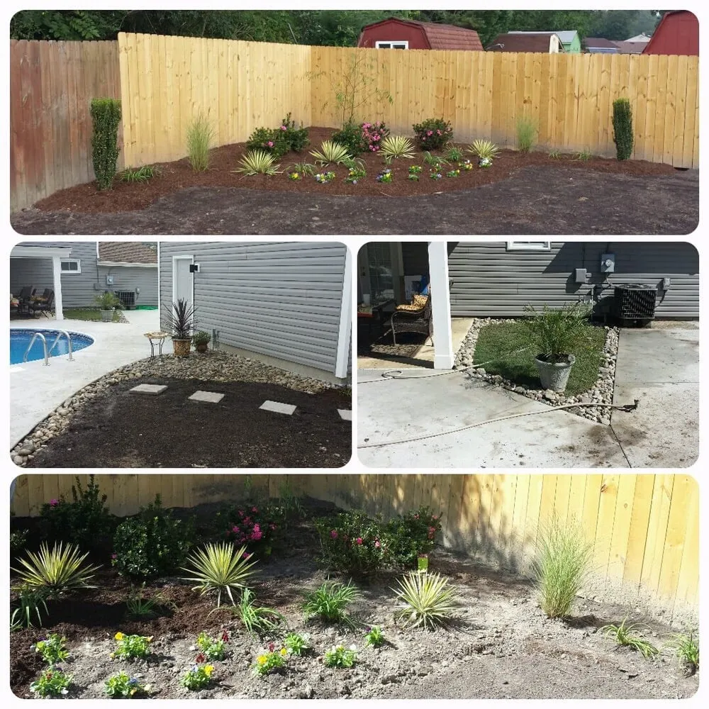 Custom garden landscaping for homes across Virginia Beach, VA - Virginia Beach Landscapes
