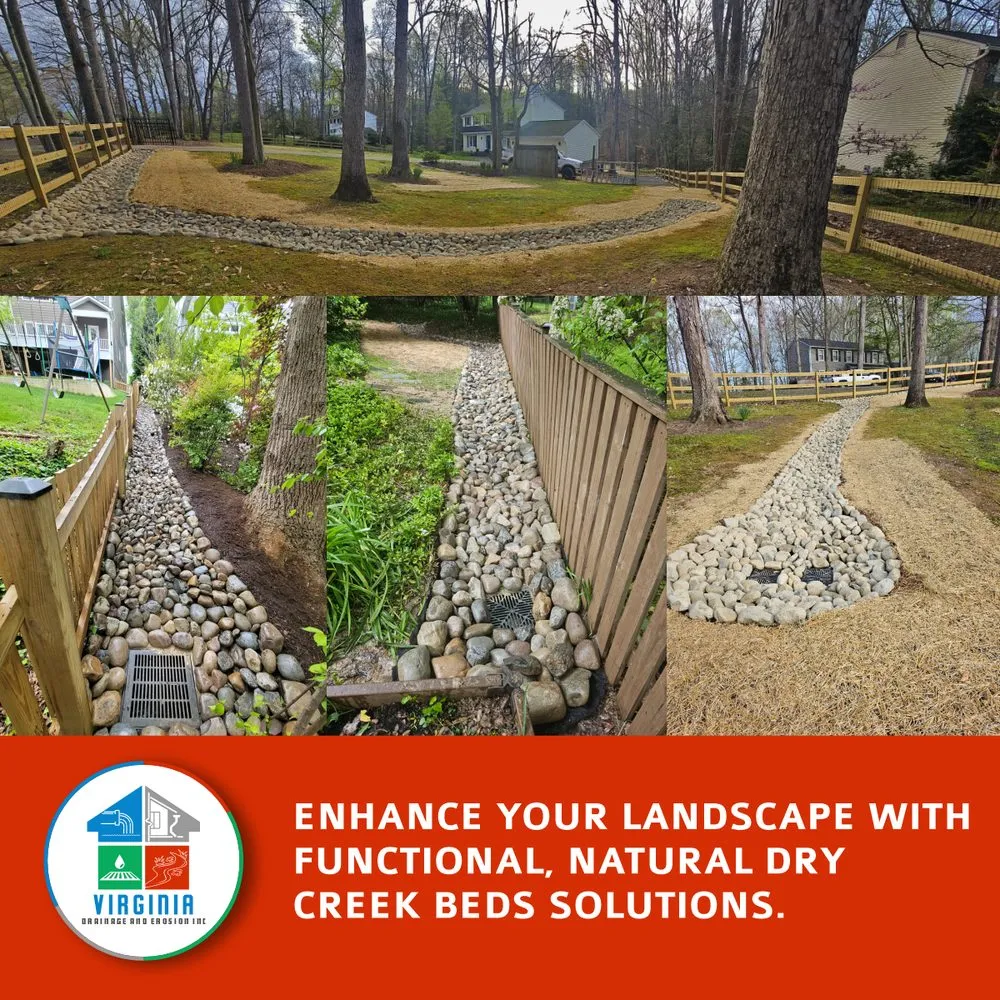 Trusted outdoor landscaping for homes across Manassas, VA - Virginia Drainage and Erosion
