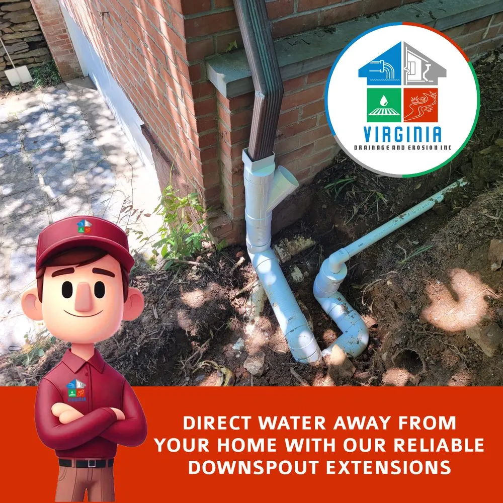 Custom lawn mowing service for homes in Manassas, VA by Virginia Drainage and Erosion