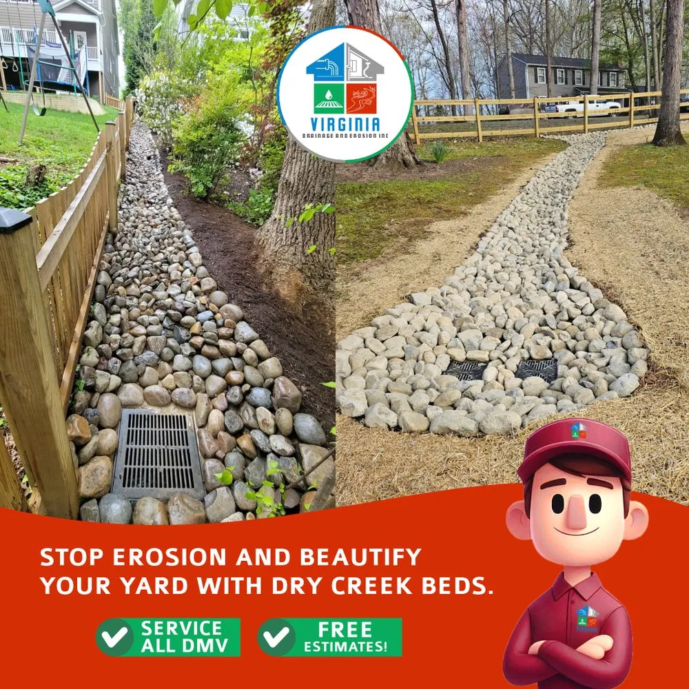 Top-rated yard cleanup service in Manassas, VA - Virginia Drainage and Erosion