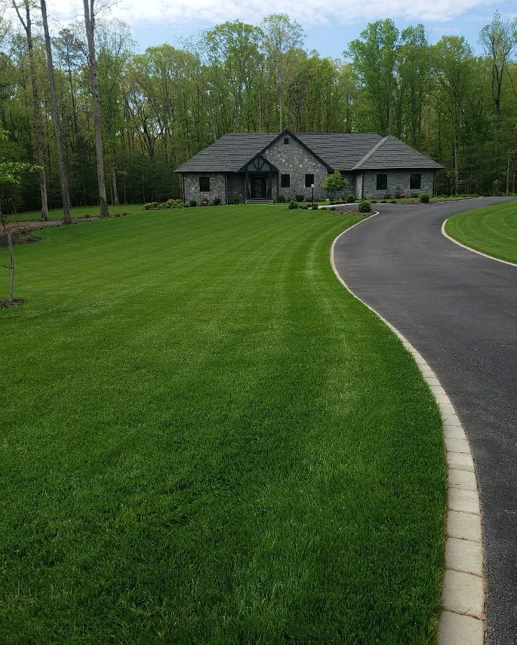 Affordable residential landscaping in Fredericksburg, VA by Virginia Green