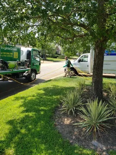 Professional landscaping services with custom design in Williamsburg, VA by Virginia Green