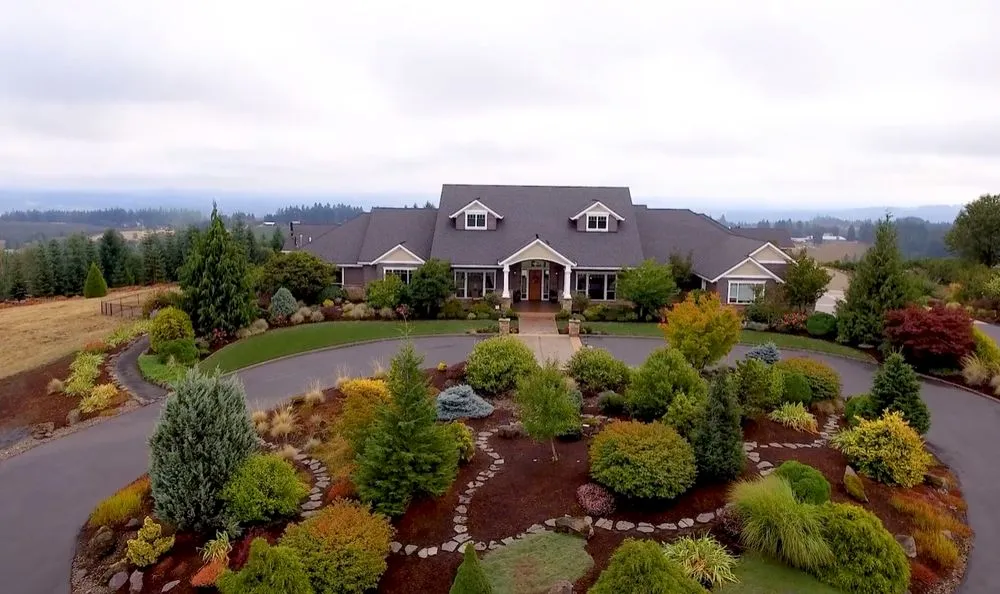 Professional garden landscaping for residential properties across Clackamas, OR - Viridian Landscaping