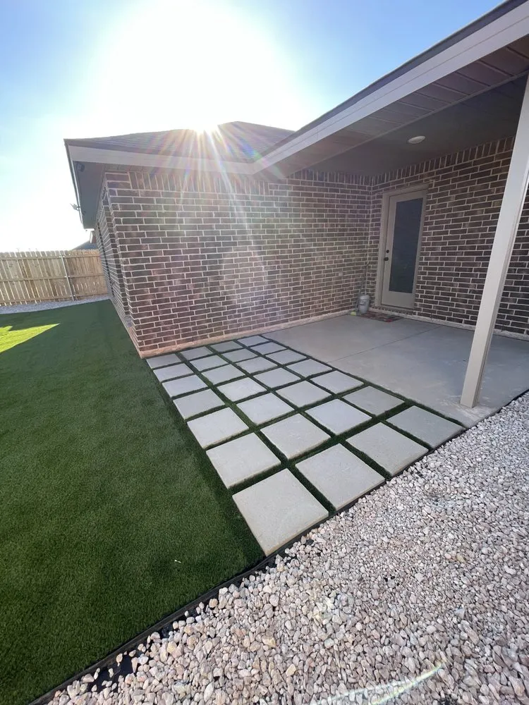 Custom landscape design in Odessa, TX - Viridis Landscaping Services