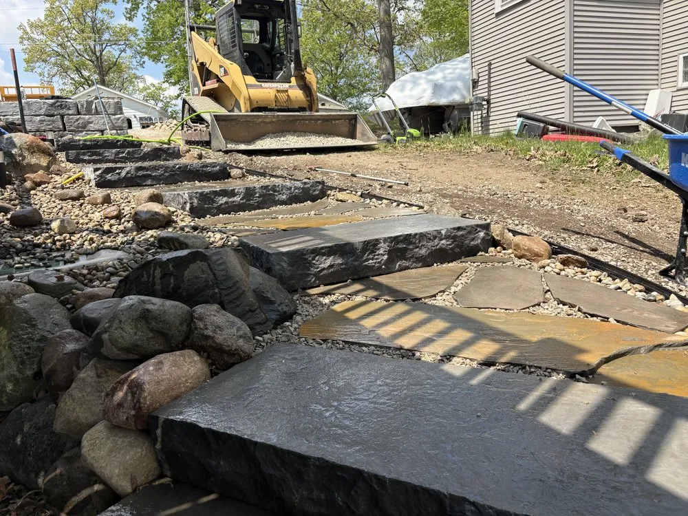 Reliable lawn mowing service for beautiful yards in Howell, MI by Virtue Contracting