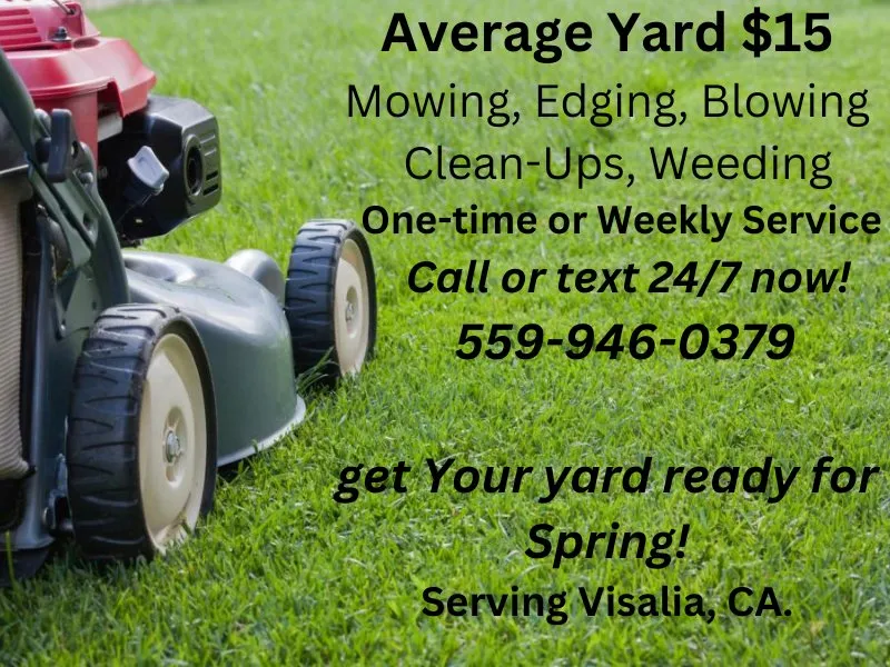 Expert outdoor landscaping for homes in Visalia, CA by Visalia Lawn Care Services