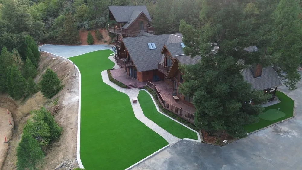 Professional outdoor landscaping for beautiful yards in Visalia, CA by Visalia Turf Supply