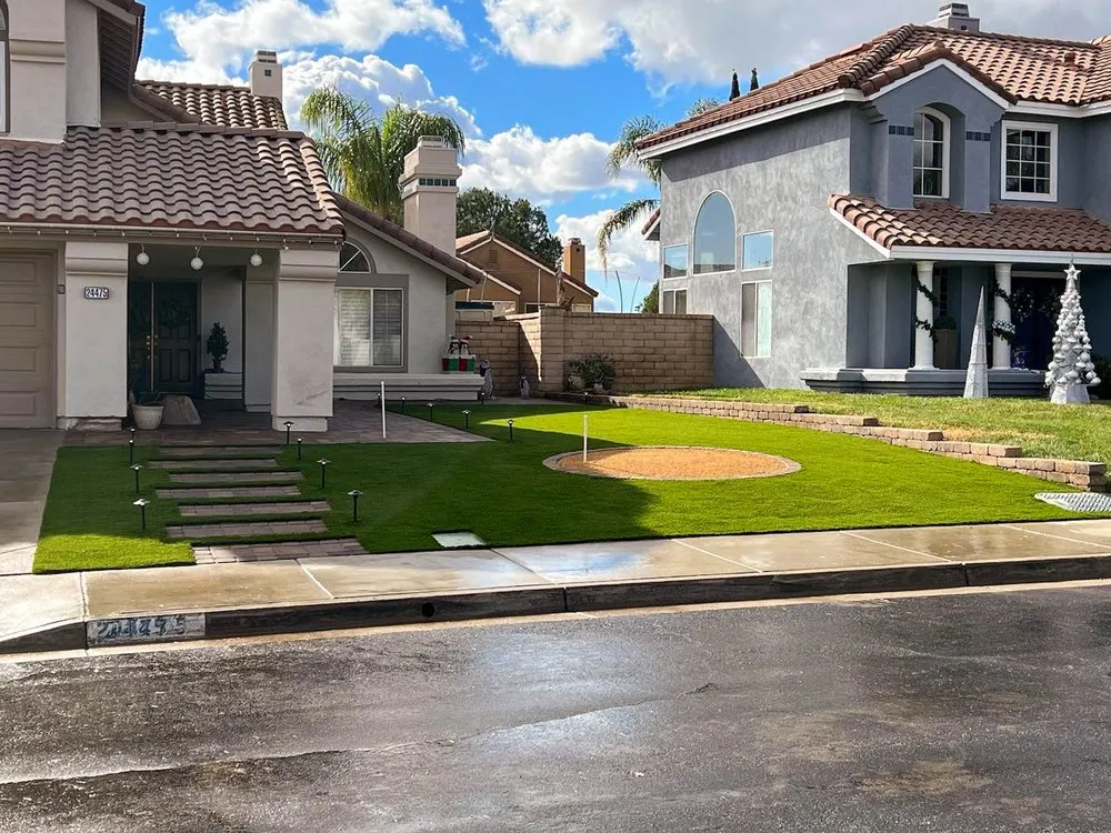Affordable landscape design in Visalia, CA by Visalia Turf Supply