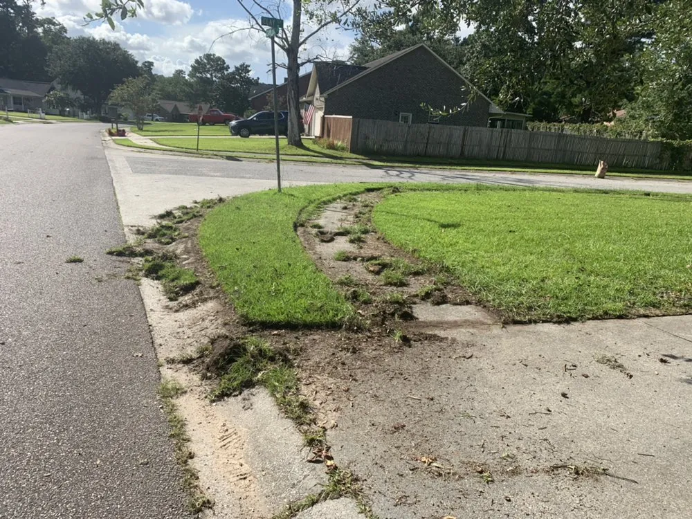 Affordable landscape installation in North Charleston, SC by Vision 3 Landscaping