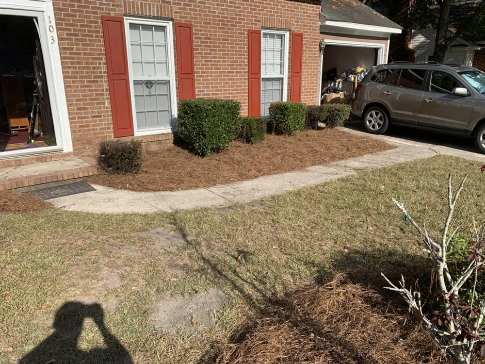 Affordable garden landscaping for residential properties in North Charleston, SC by Vision 3 Landscaping