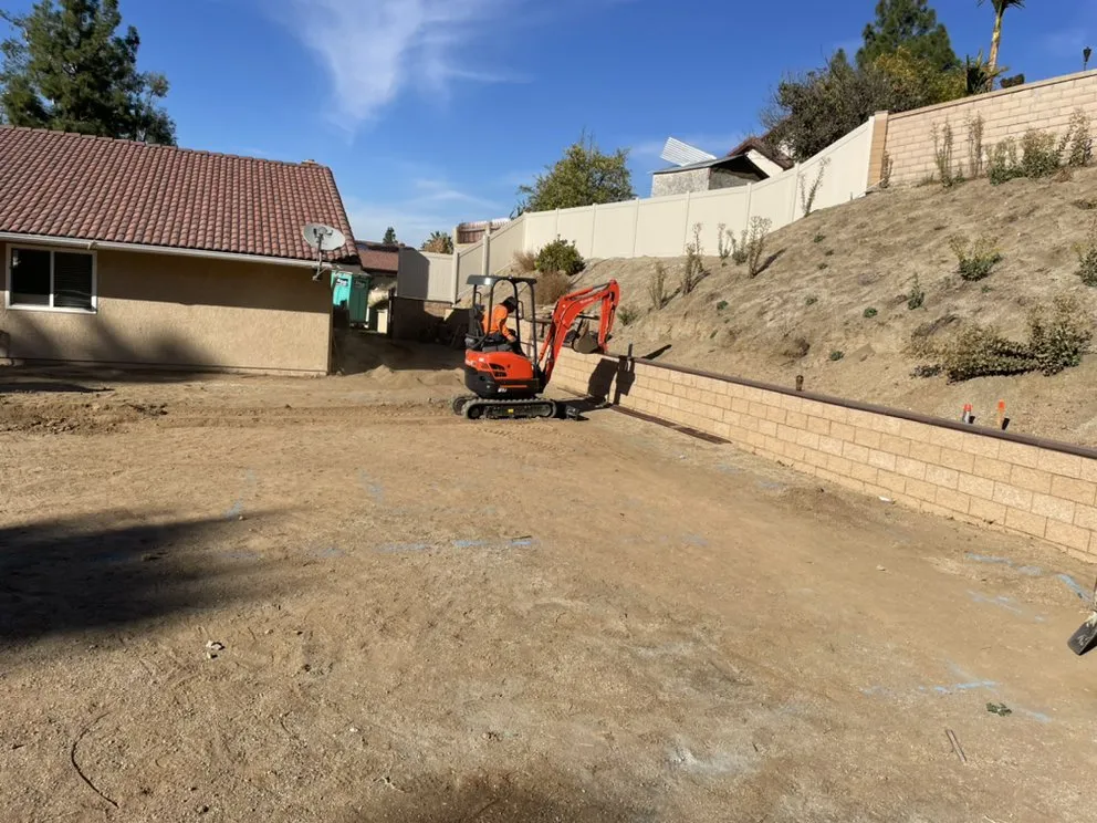 Custom yard cleanup service in La Puente, CA - Vision Brothers Construction