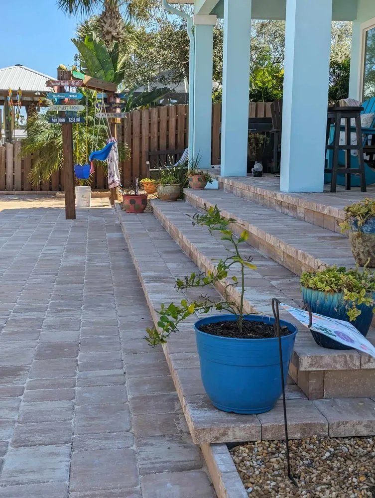 Top-rated landscape design for homes in Palm Coast, FL by Vision Construction